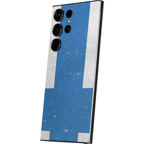Finland Flag Distressed Galaxy S25 Ultra Skin